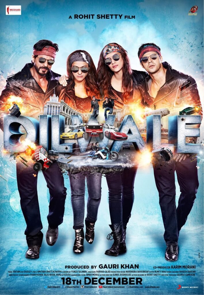 Dilwale (2015) Hindi 720p + 1080p + 2160p 4K Bluray x265 10bit HEVC