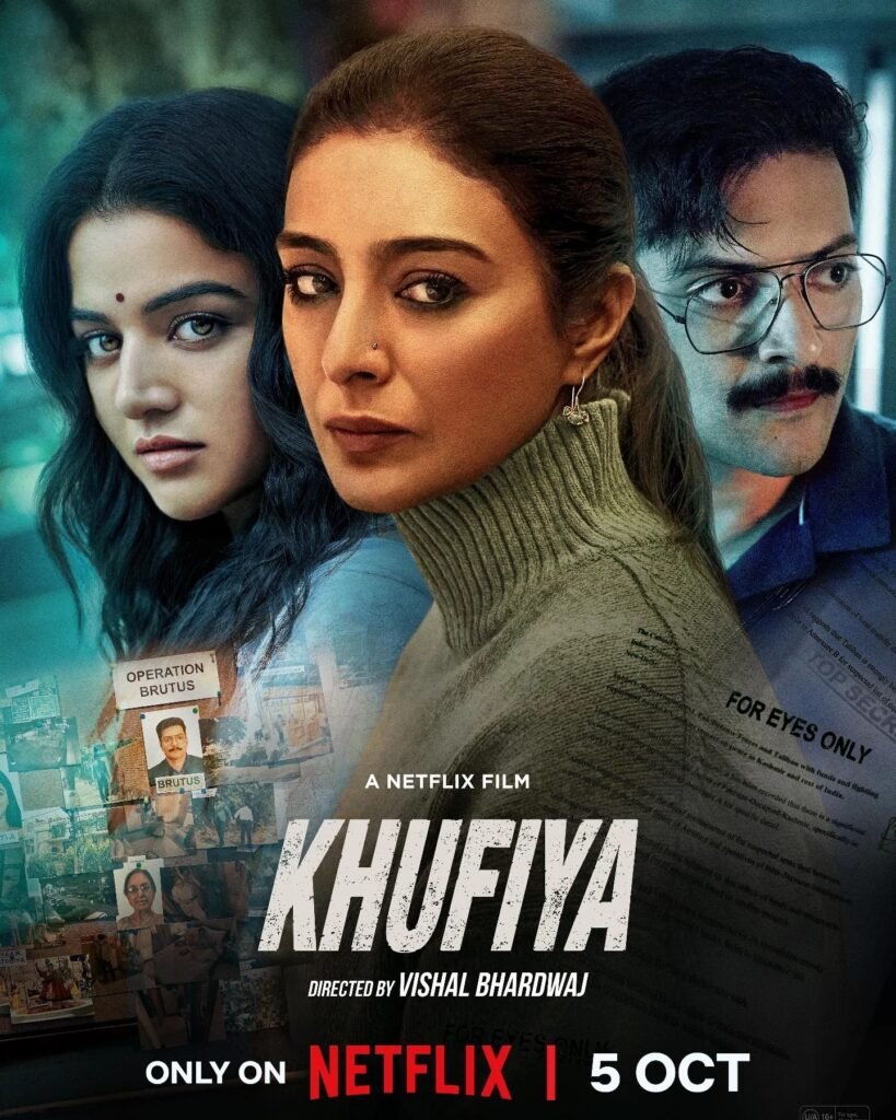 Khufiya (2023) 720p + 1080p + NF WEB-DL x265 10bit HEVC Multi Audio [Hindi + English + Tamil + Telugu] DDP 5.1