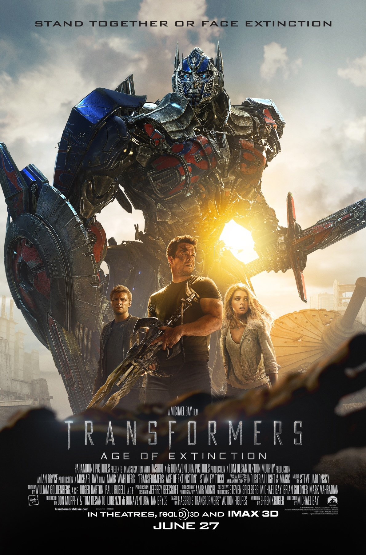 Transformers - Age Of Ectinction (2014) 720p + 1080p + 2160p 4K BluRay 10bit x265 HEVC Dual Audio [Hindi + English]