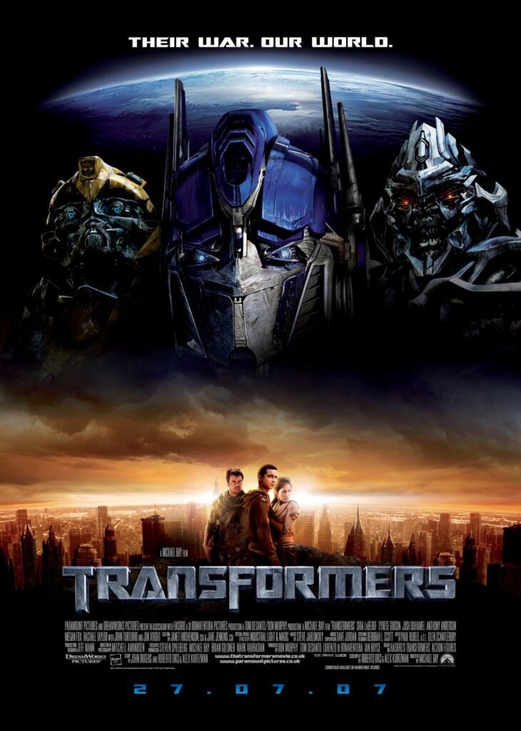 Transformers (2007) 720p + 1080p + 2160p 4K BluRay 10bit x265 HEVC Dual Audio [Hindi + English]