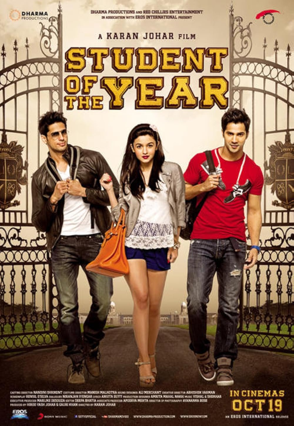 Download Student of the year 2012 Full HD Movie