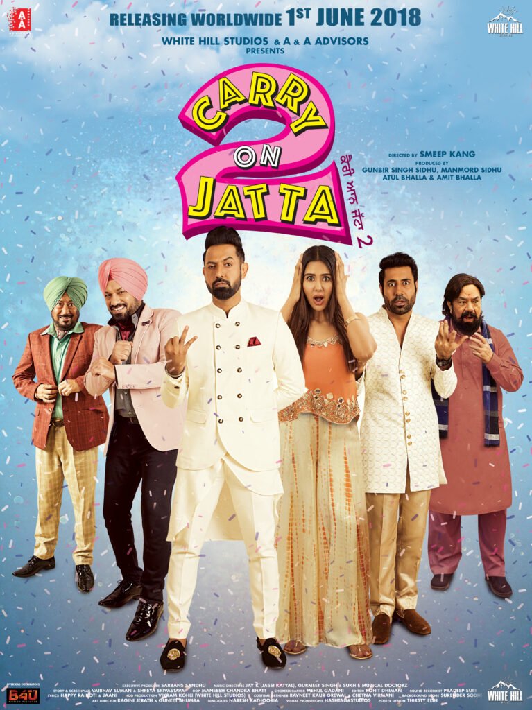 Carry On Jatta 2 (2018) Punjabi 720p + 1080p AMZN WEB-DL x265 10bit HEVC DDP 5.1