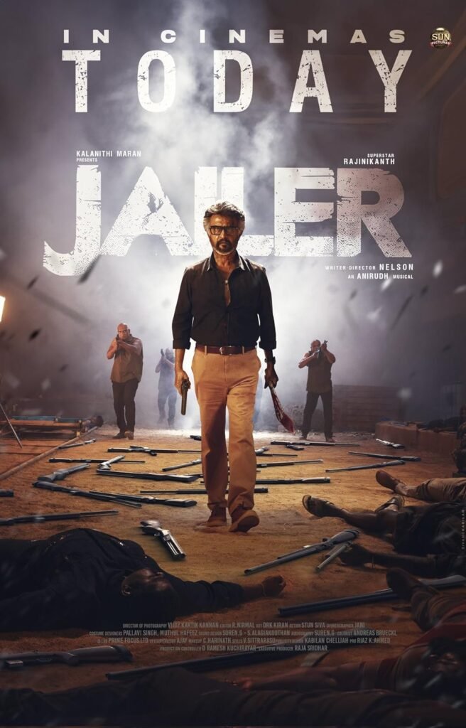 Jailer (2023) 720p + 1080p + 2160p 4K AMZN WEB-DL x265 10bit HEVC Multi Audio [Hindi + Tamil + Telugu + Malayalam + Kannada] DDP 5.1