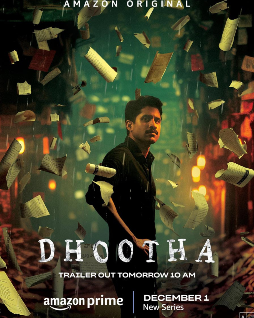 Download Dhootha 2023 Season 1 720p + 1080p + 2160p 4K AMZN WEB-DL x265 10bit HEVC Multi Audio [Hin + Tamil + Telu + Kanna + Malaya] DDP 5.1 MSub