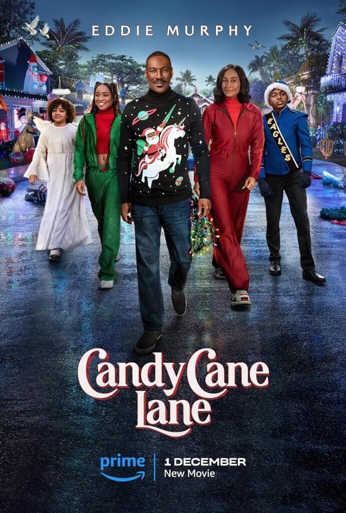 Candy Cane Lane (2023) 720p + 1080p + 2160p 4K AMZN WEB-DL x265 10bit HEVC Multi Audio[Hin+Tam+Tel+Kan+Mala+ Eng]