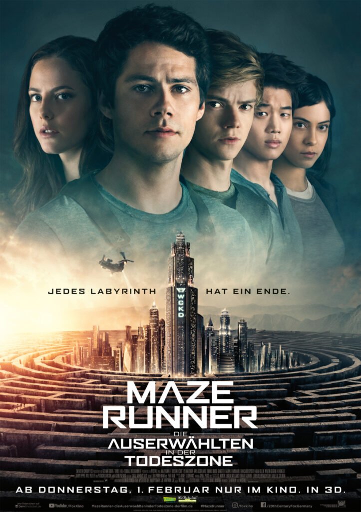 Download Maze Runner The Death Cure (2018) 720p + 1080p + 2160p 4K BluRay x265 10bit HEVC Dual Audio [Hindi + English] ESub