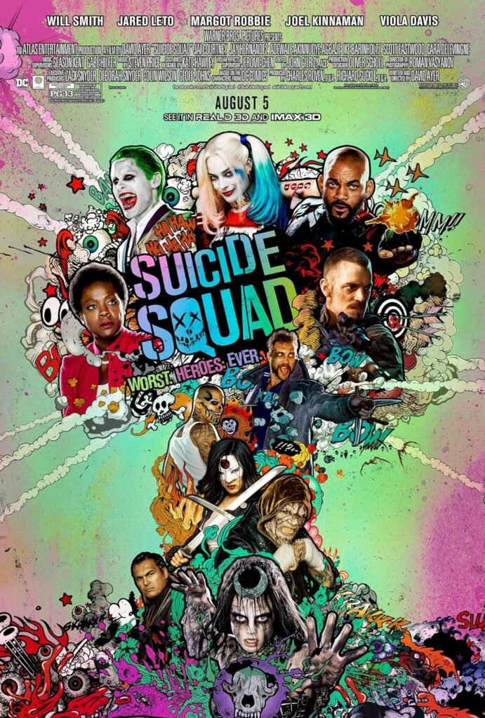 Suicide Squad (2016) EXTENDED 720p + 1080p + 2160p 4K BluRay x265 10bit HEVC English Esub