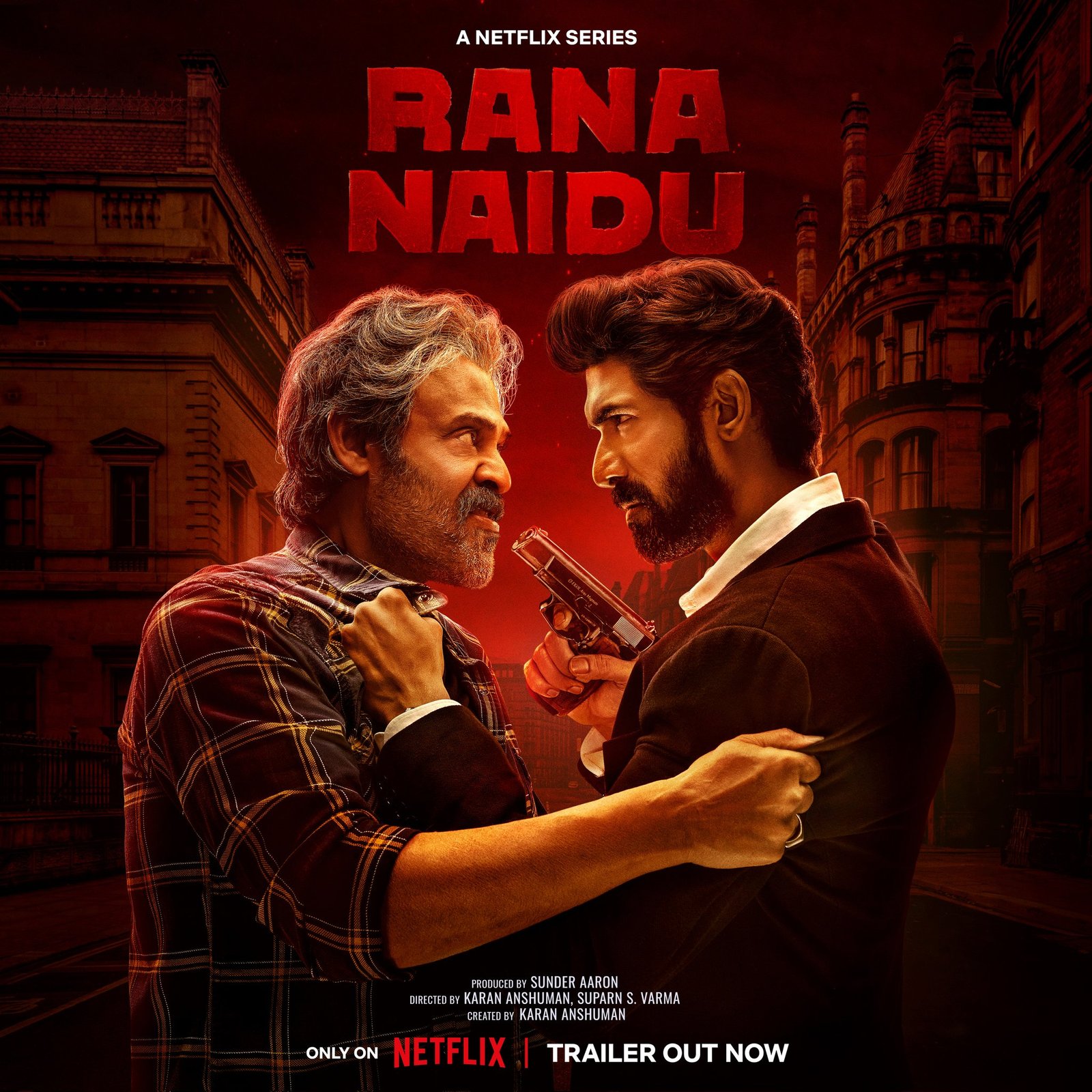 Download Rana Naidu (2023) Season 1 720p + 1080p + 2160p 4K NF WEB-DL x265 10bit HEVC Multi Audio [Hindi + Tamil + Telugu + Malayalam + English] DDP 5.1