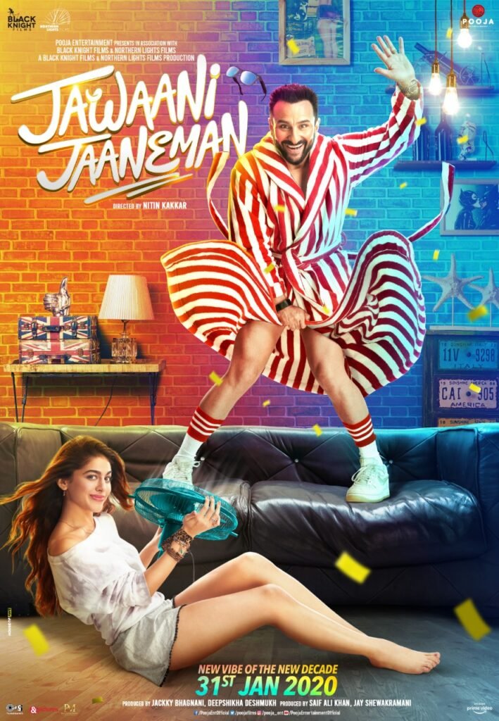 Download Jawaani Jaaneman (2020)  Hindi 720p + 1080p AMZN WEB-DL x265 10bit HEVC DDP 5.1 Esub