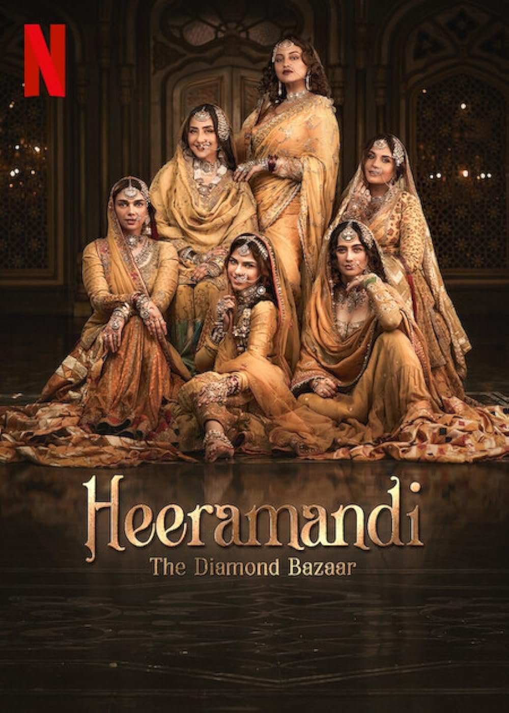Heeramandi: The Diamond Bazaar (2024) 720p + 1080p NF WEB-DL x265 10bit HEVC Multi Audio [Hindi + Tamil + Telugu + Kannada + Malayalam] DDP 5.1 Atmos Esub